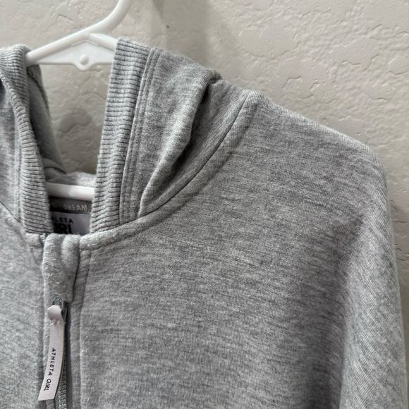 Athleta Girl Grey Zipper Jumpsuit Romper - Picture 3 of 9